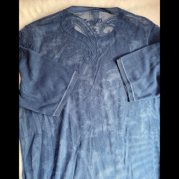Sweaty Betty Blue Tilia Short Sleeve Tee, Top - Picture 7 of 8